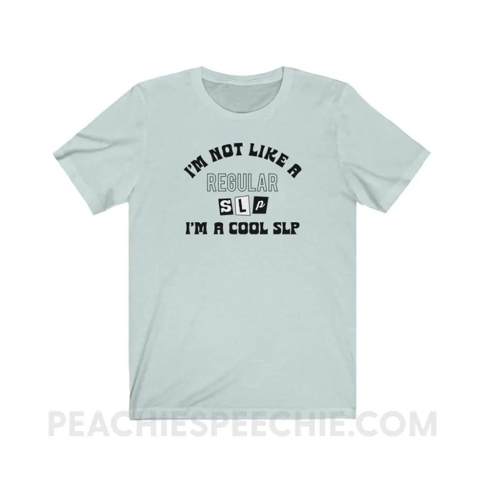 I’m A Cool SLP Premium Soft Tee - Heather Ice Blue / S - T-Shirt peachiespeechie.com