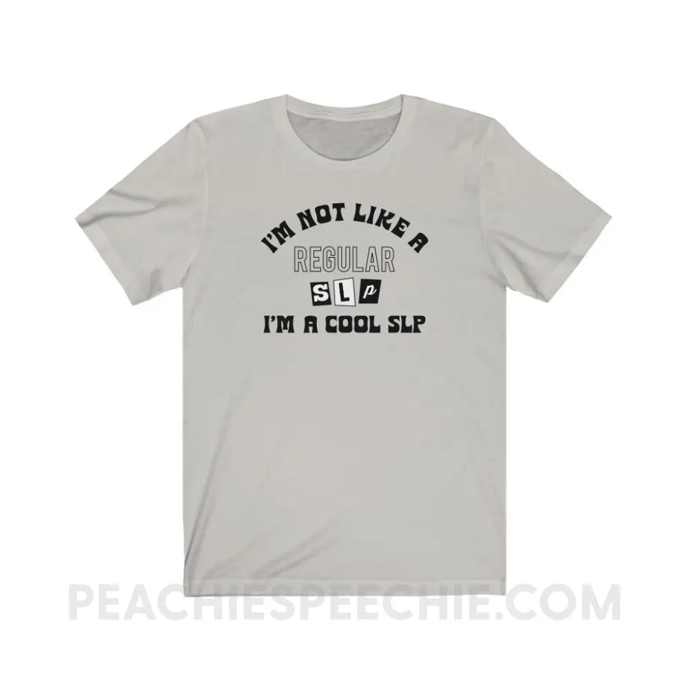 I’m A Cool SLP Premium Soft Tee - Silver / S - T-Shirt peachiespeechie.com