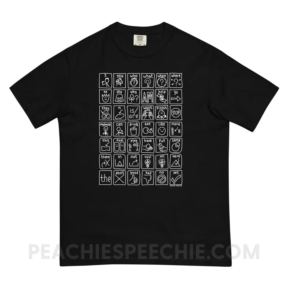 Core Board Comfort Colors Tee - Black / S - T-Shirt peachiespeechie.com