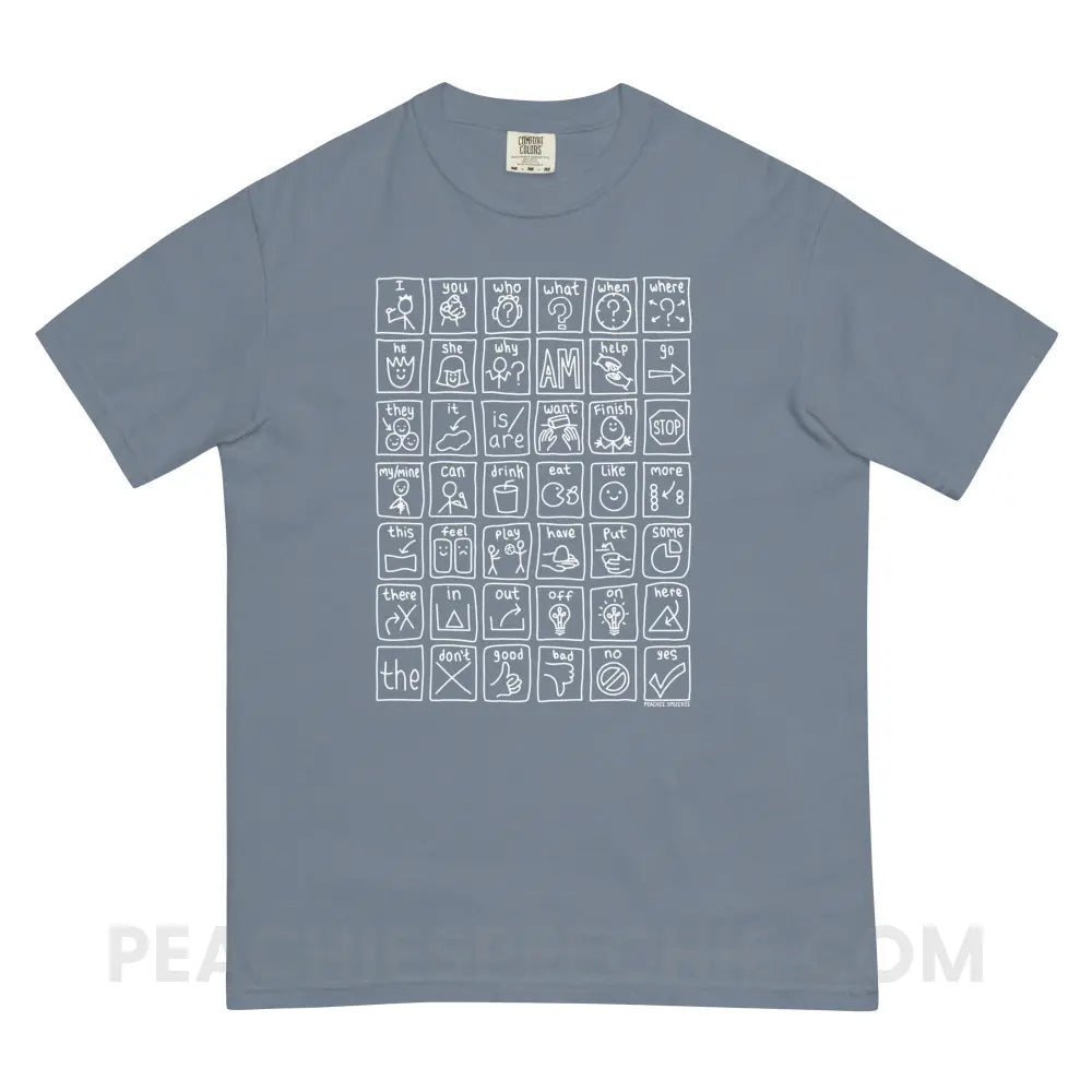 Core Board Comfort Colors Tee - Blue Jean / S - T-Shirt peachiespeechie.com