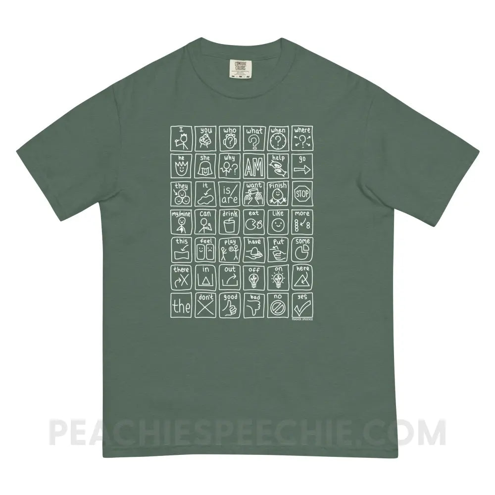 Core Board Comfort Colors Tee - Blue Spruce / S - T-Shirt peachiespeechie.com