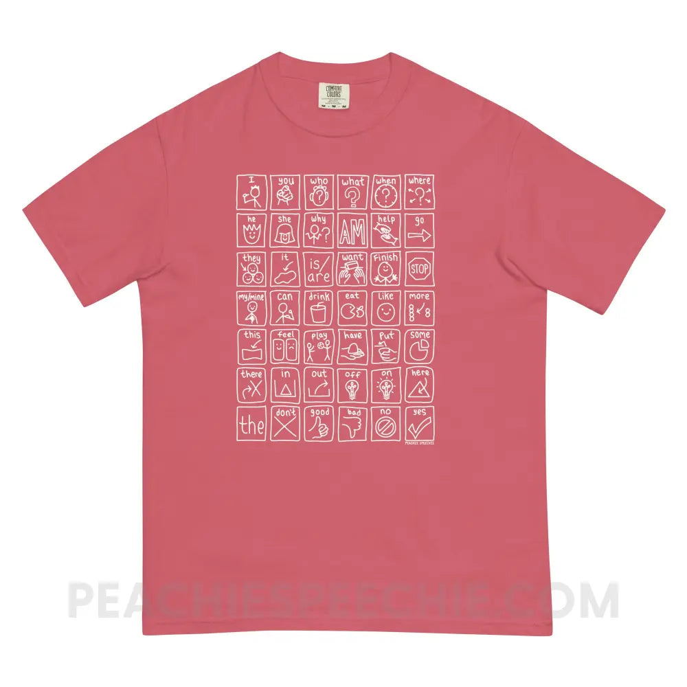 Core Board Comfort Colors Tee - Watermelon / S - T-Shirt peachiespeechie.com