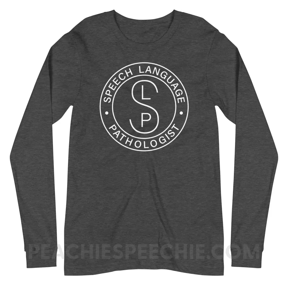 Custom for Lane Premium Long Sleeve - Dark Grey Heather / XS - peachiespeechie.com