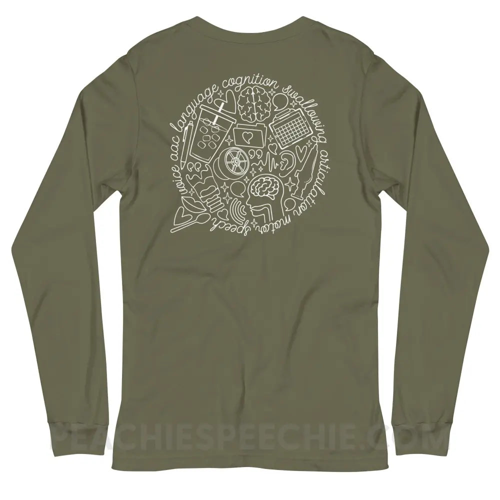 Custom for Lane Premium Long Sleeve - peachiespeechie.com