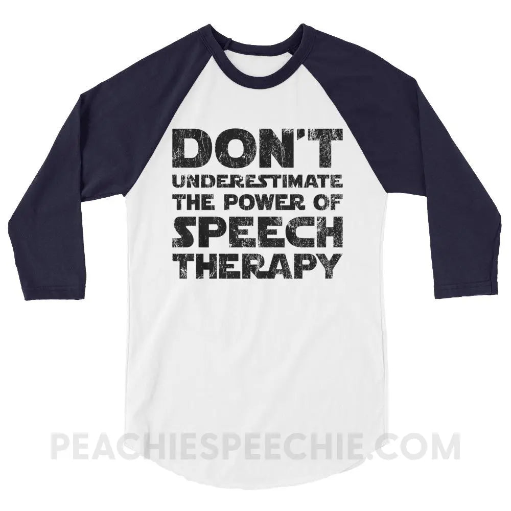 Don’t Underestimate The Power Baseball Tee - T-Shirts & Tops peachiespeechie.com