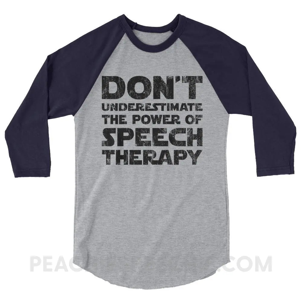 Don’t Underestimate The Power Baseball Tee - T-Shirts & Tops peachiespeechie.com