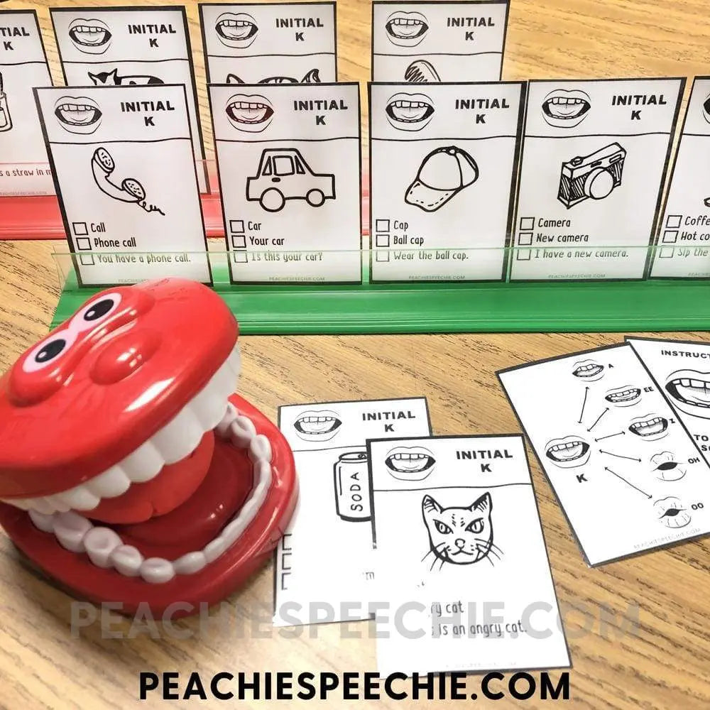 Drills for Skills & Articulation Flashcards Speech Therapy BUNDLE by Peachie Speechie - Materials peachiespeechie.com