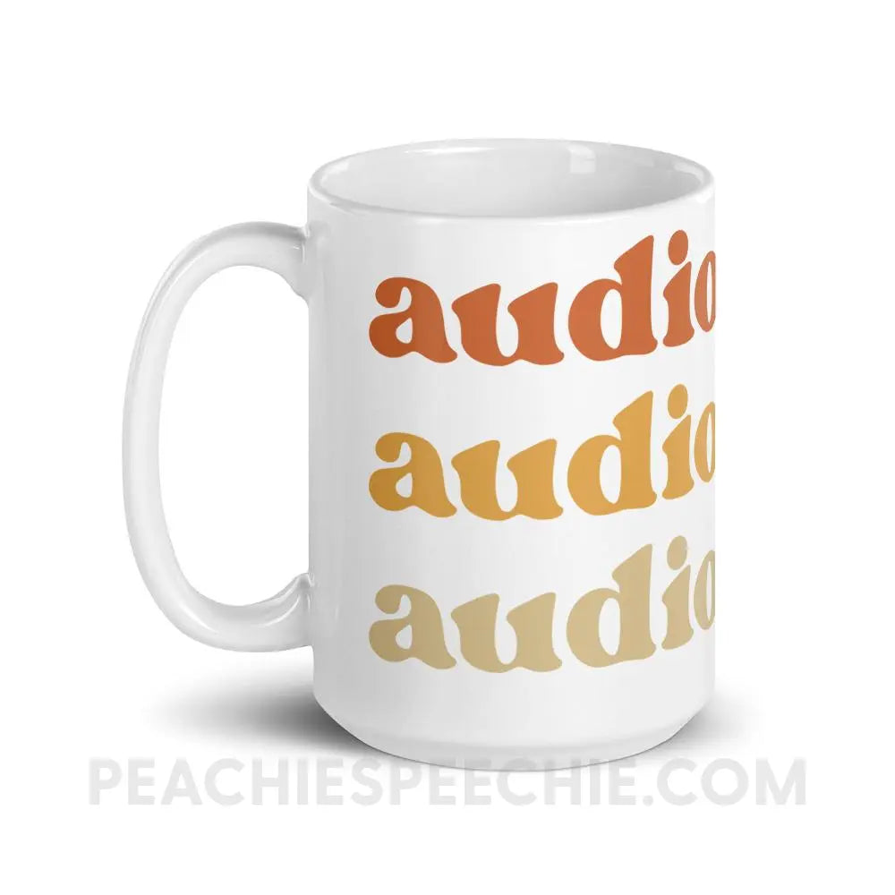 Earthy Audiologist Coffee Mug - Mugs peachiespeechie.com