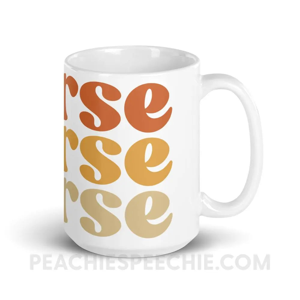 Earthy Nurse Coffee Mug - Mugs peachiespeechie.com