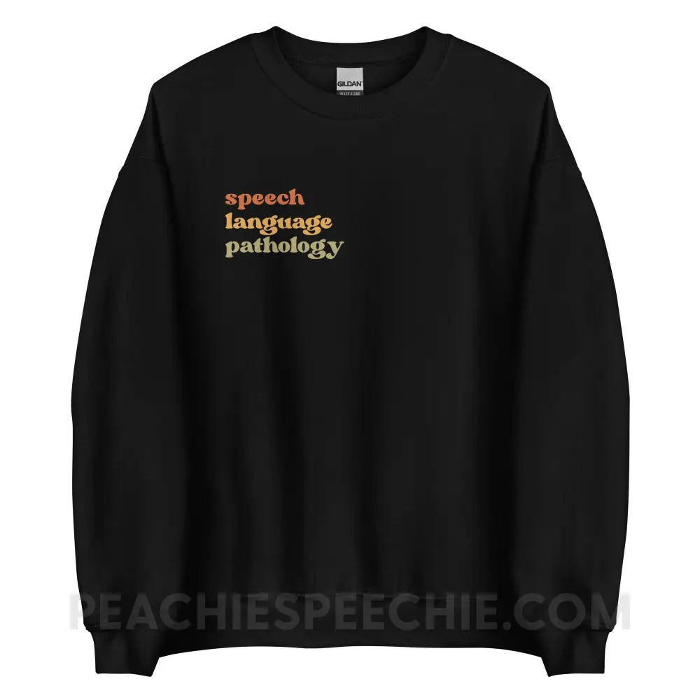 Earthy SLP Classic Sweatshirt - Black / S - peachiespeechie.com