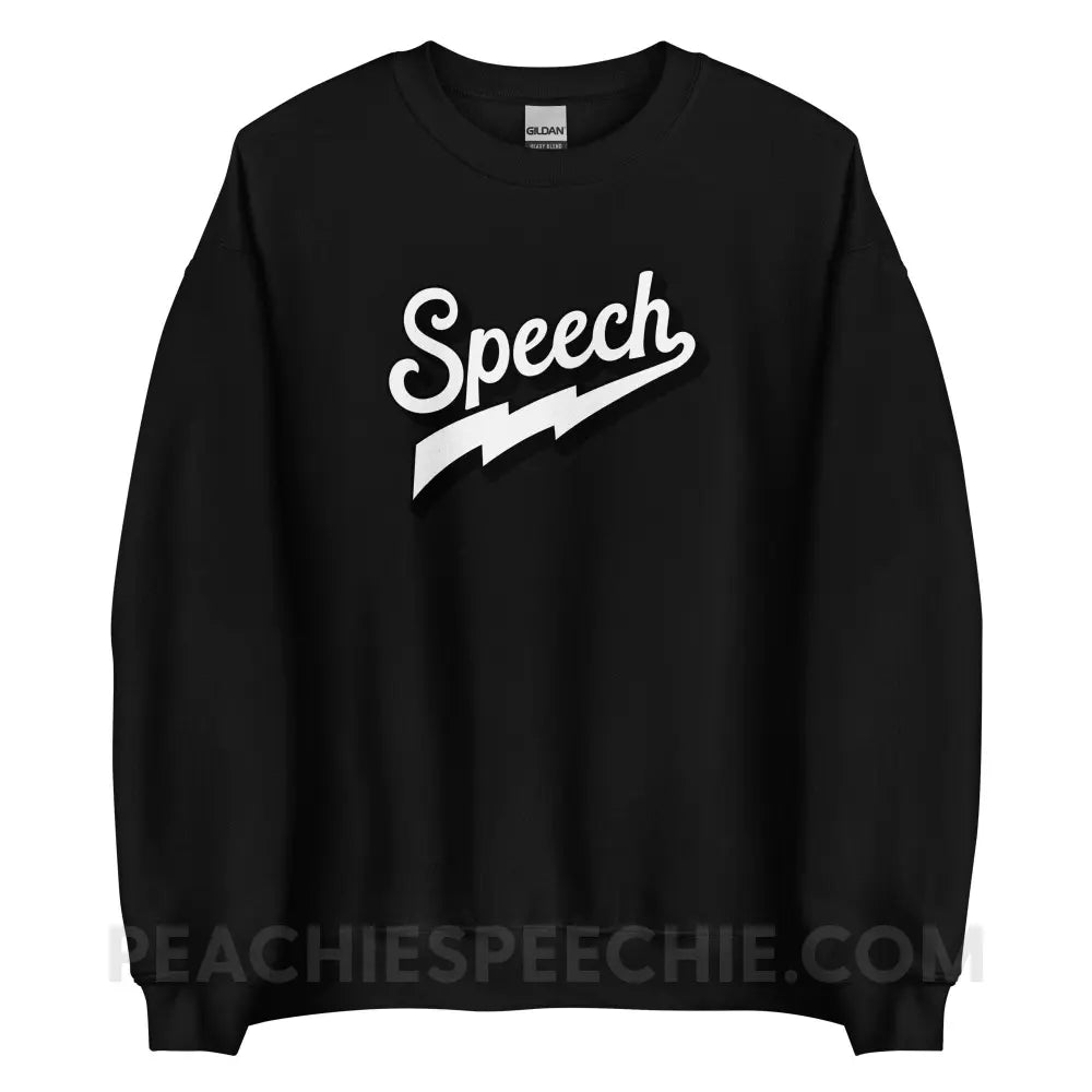 Electrifying Speech Classic Sweatshirt - Black / S - peachiespeechie.com