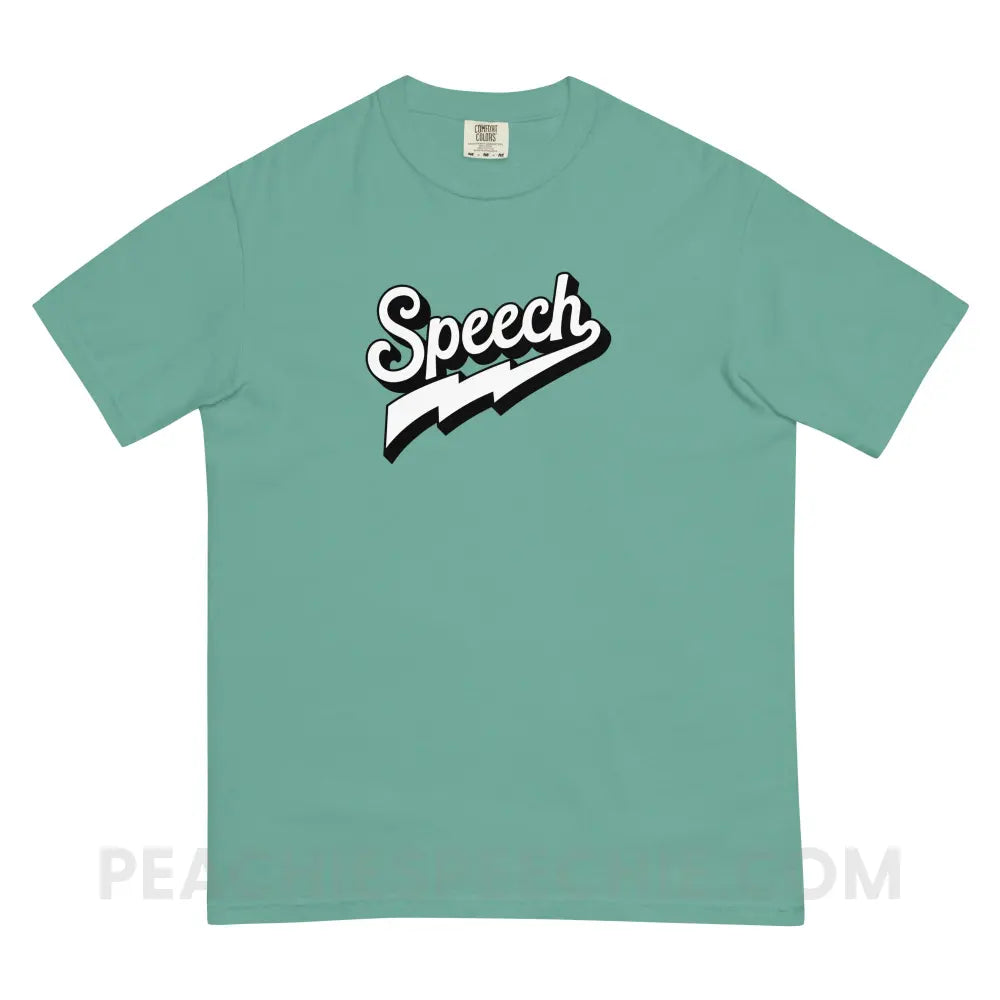 Electrifying Speech Comfort Colors Tee - peachiespeechie.com