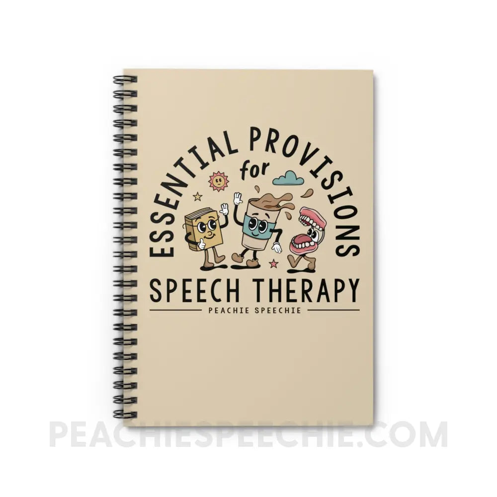 Essential Provisions for Speech Therapy Notebook