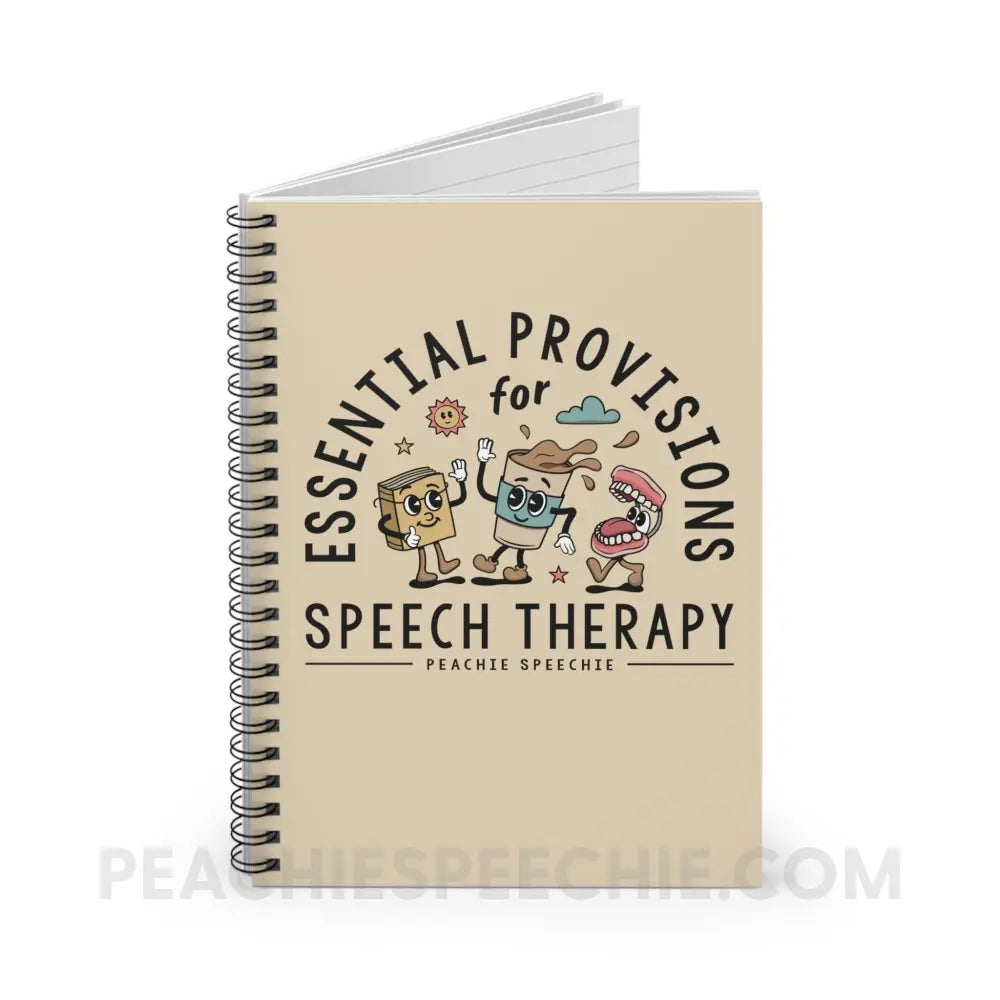 Essential Provisions for Speech Therapy Notebook - Paper products peachiespeechie.com