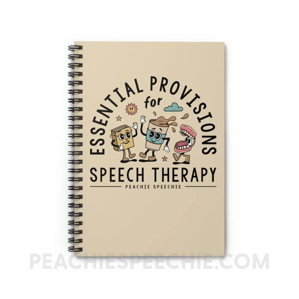 Essential Provisions for Speech Therapy Notebook - One Size Paper products peachiespeechie.com