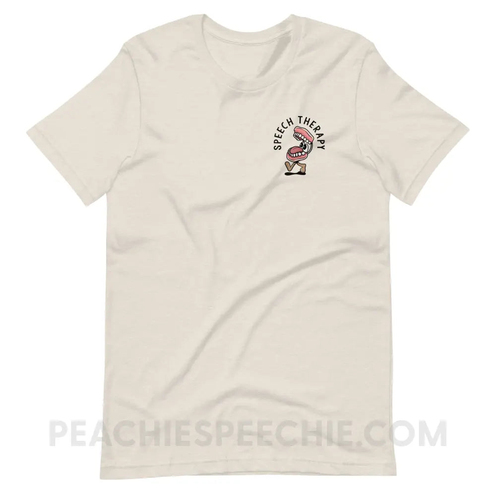 Essential Provisions for Speech Therapy Premium Soft Tee - peachiespeechie.com