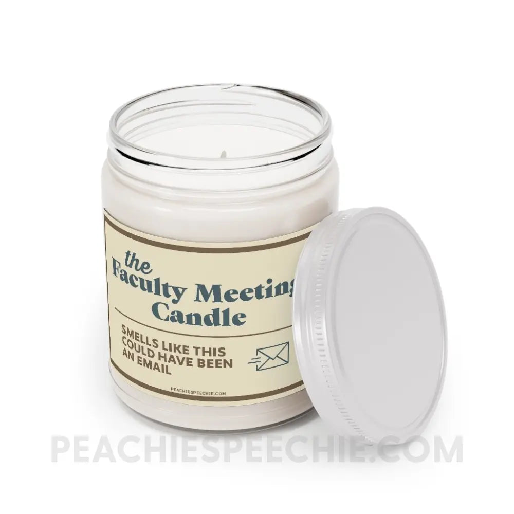 The Faculty Meeting Candle - Home Decor peachiespeechie.com