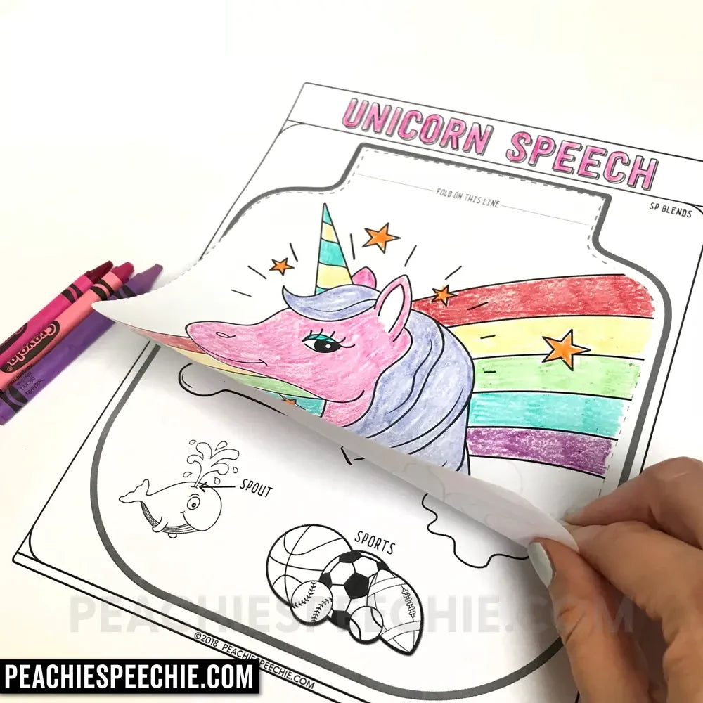 Flip Flaps™ Speech and Language Craft Bundle - Materials peachiespeechie.com