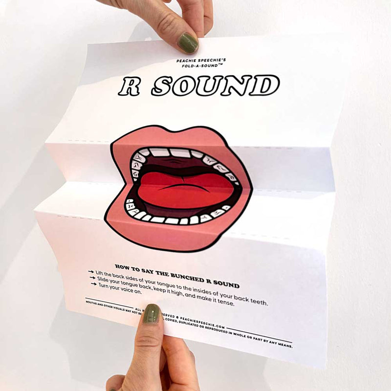 R Sound Chaining for Speech Therapy by Peachie Speechie