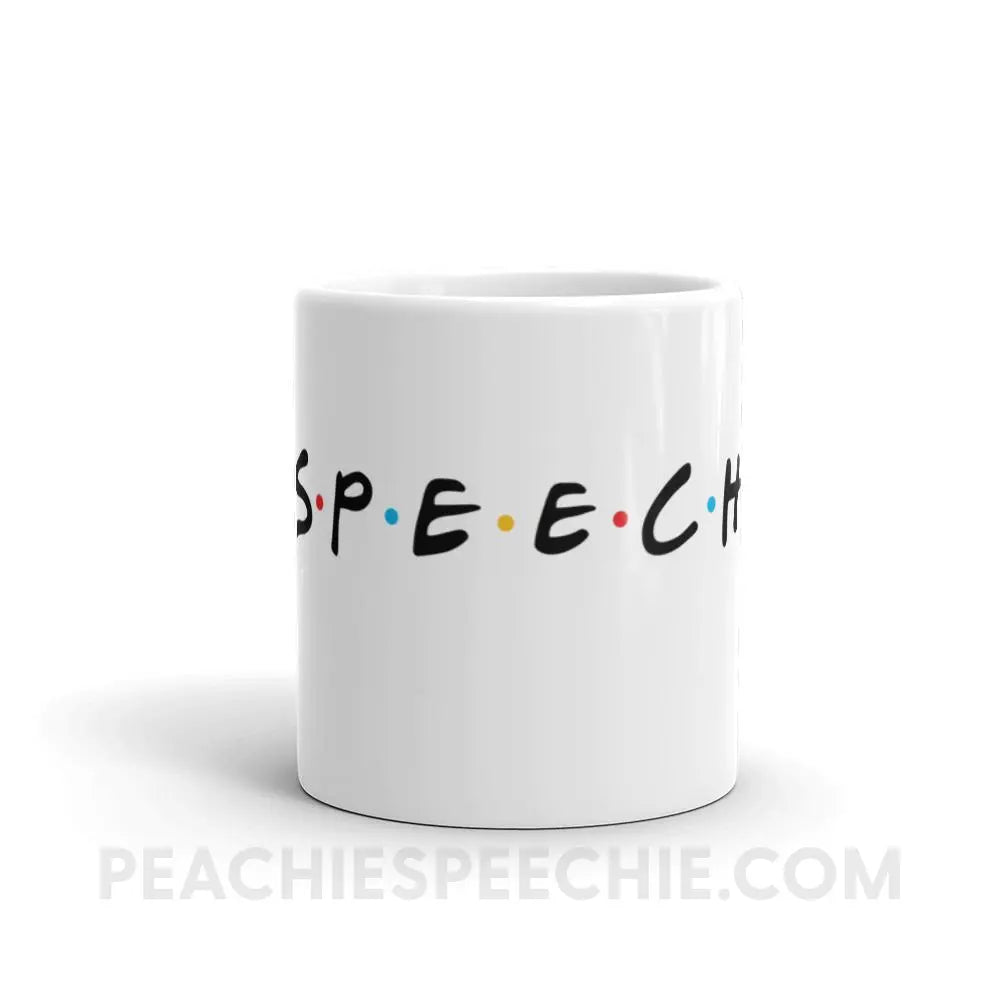 Friends Speech Coffee Mug - 11oz - Mugs peachiespeechie.com
