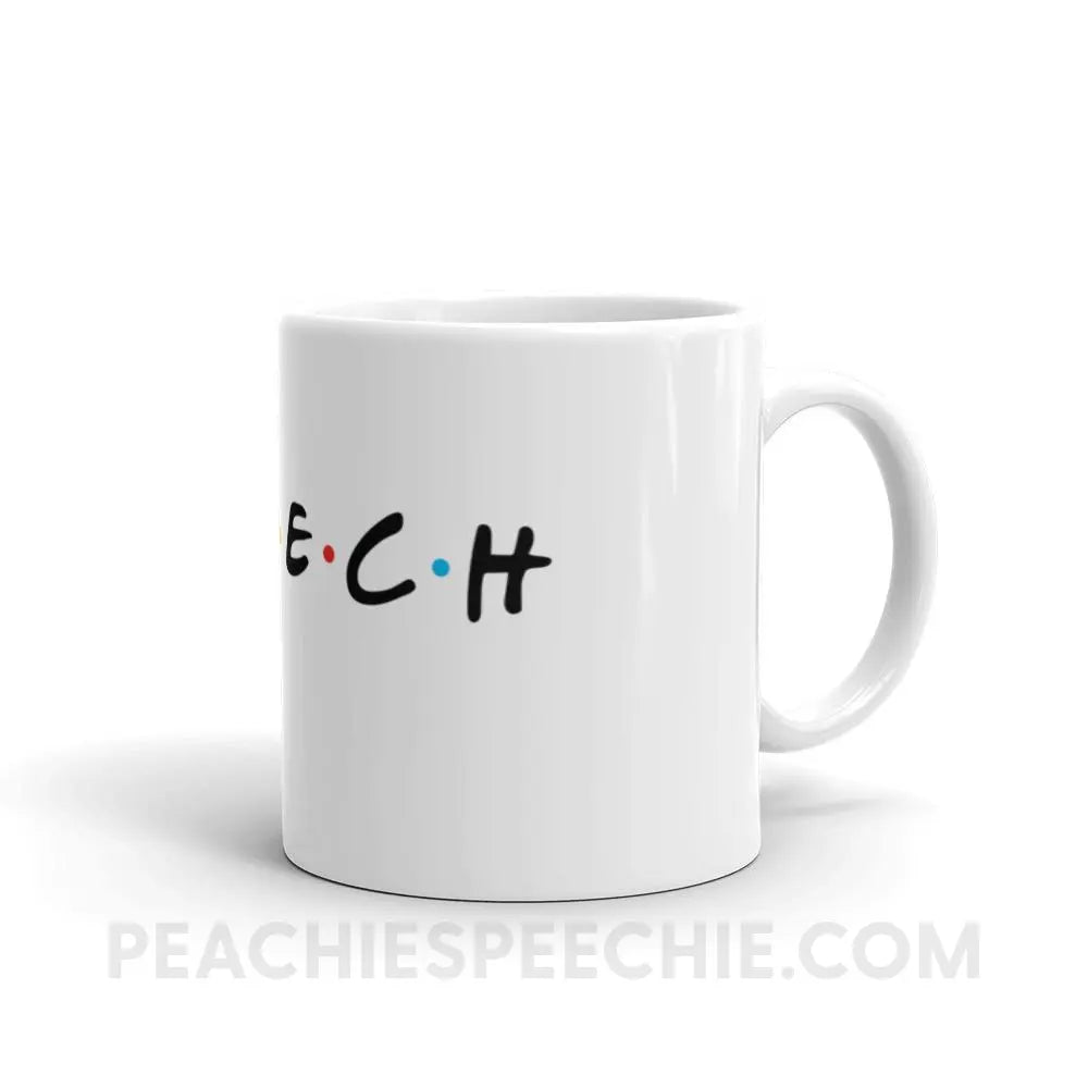 Friends Speech Coffee Mug - Mugs peachiespeechie.com