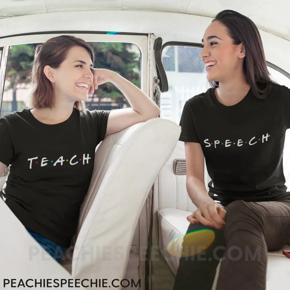 Friends Teach Classic Tee - T-Shirts & Tops peachiespeechie.com