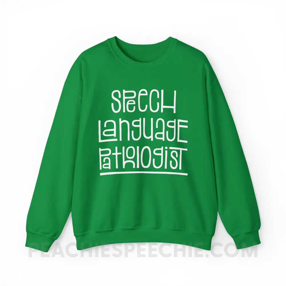 Fun Type SLP Classic Sweatshirt - peachiespeechie.com