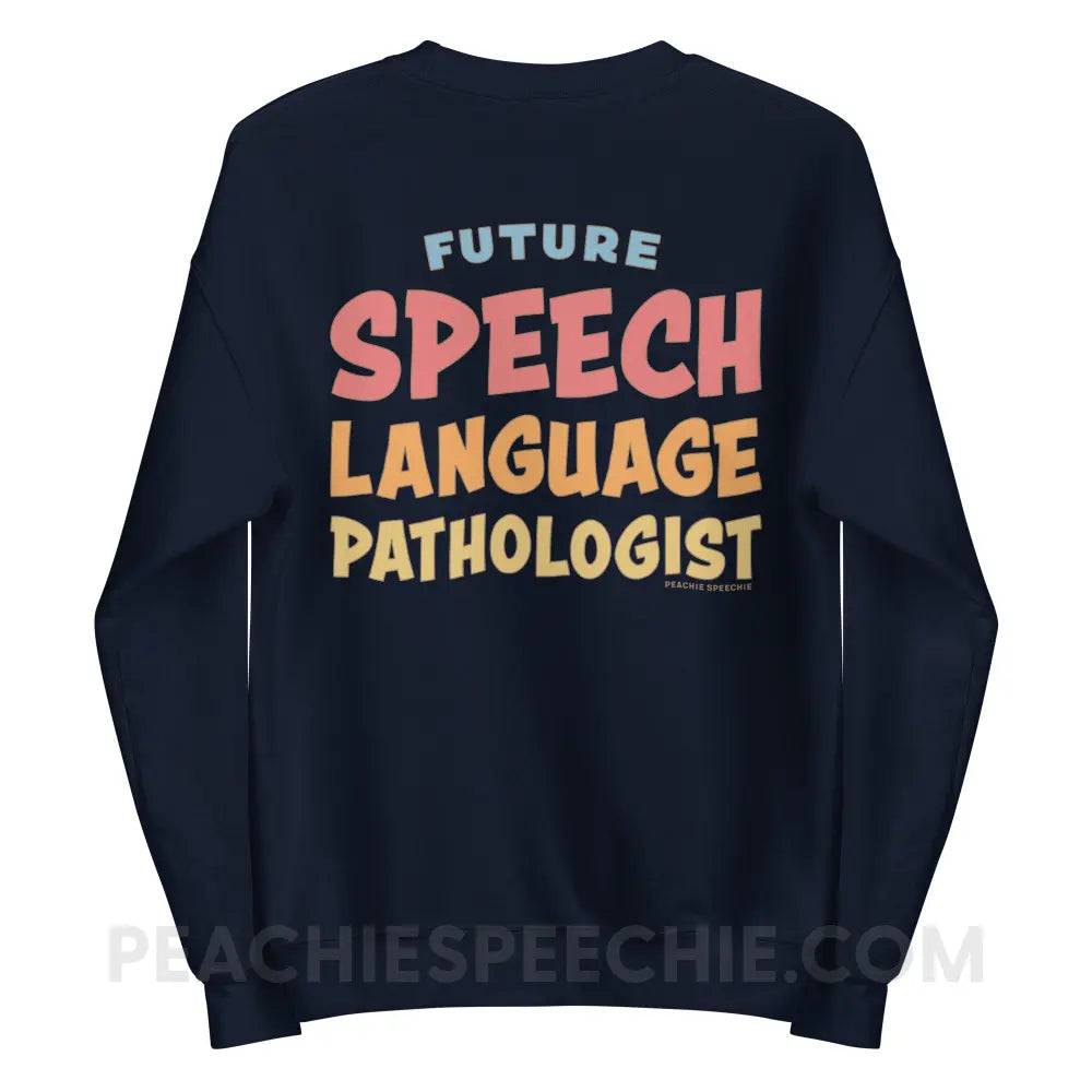 Future SLP Classic Sweatshirt - Navy / S - peachiespeechie.com