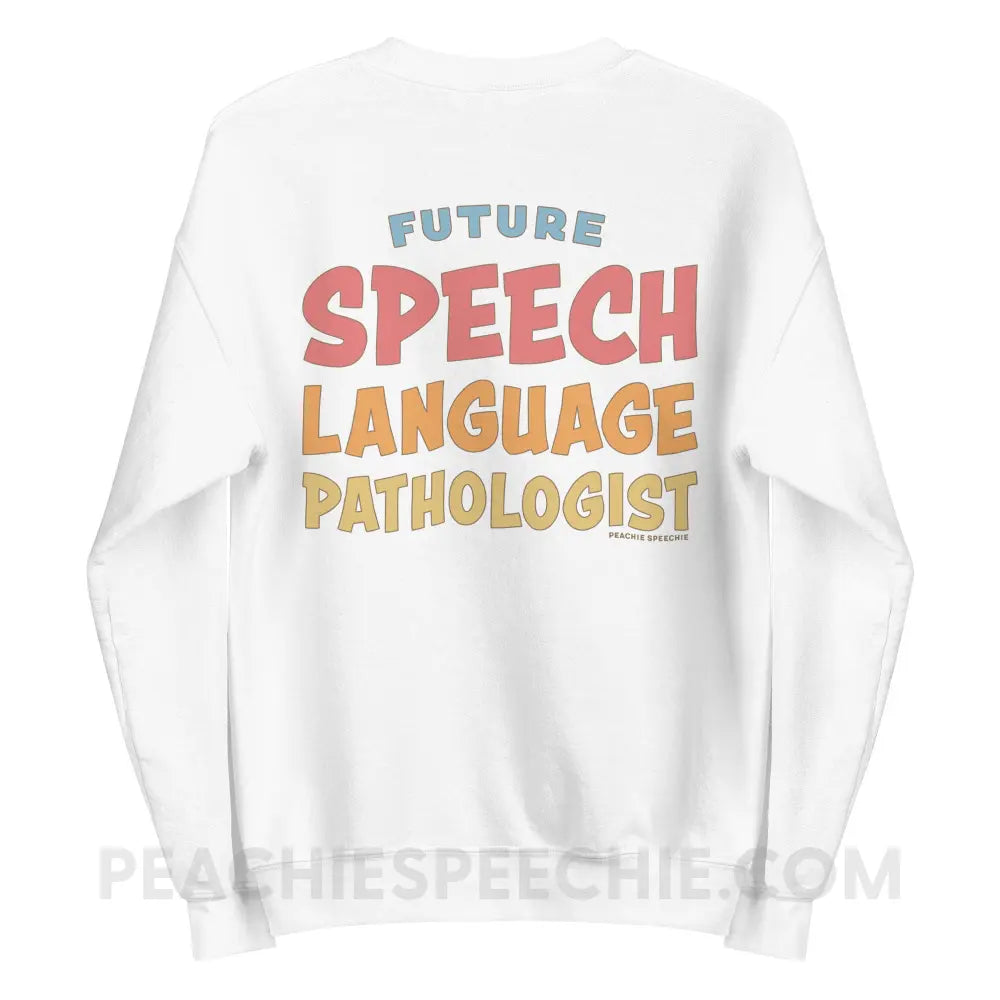 Future SLP Classic Sweatshirt - White / S - peachiespeechie.com