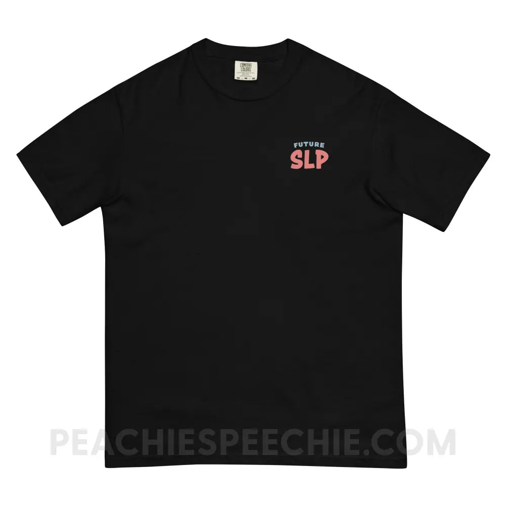 Future SLP Comfort Colors Tee - Black / S - T-Shirt peachiespeechie.com