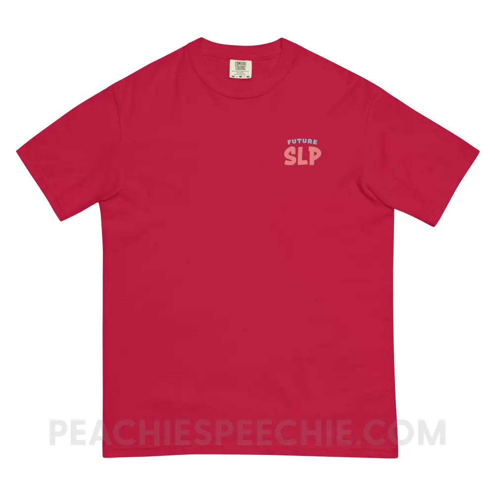 Future SLP Comfort Colors Tee - Red / S - T-Shirt peachiespeechie.com