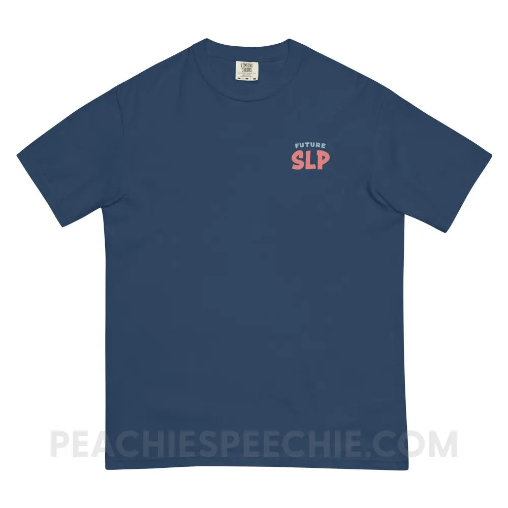 Future SLP Comfort Colors Tee - True Navy / S - T-Shirt peachiespeechie.com