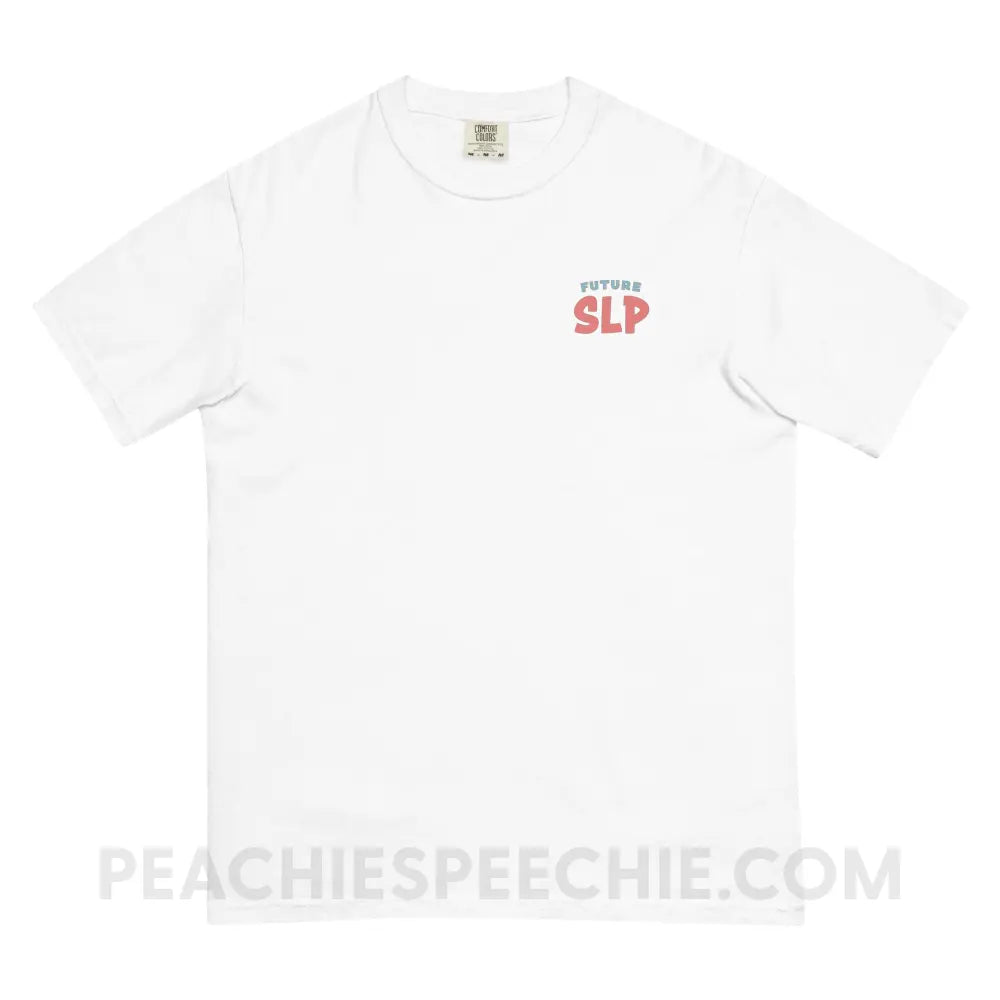 Future SLP Comfort Colors Tee - White / S - T-Shirt peachiespeechie.com