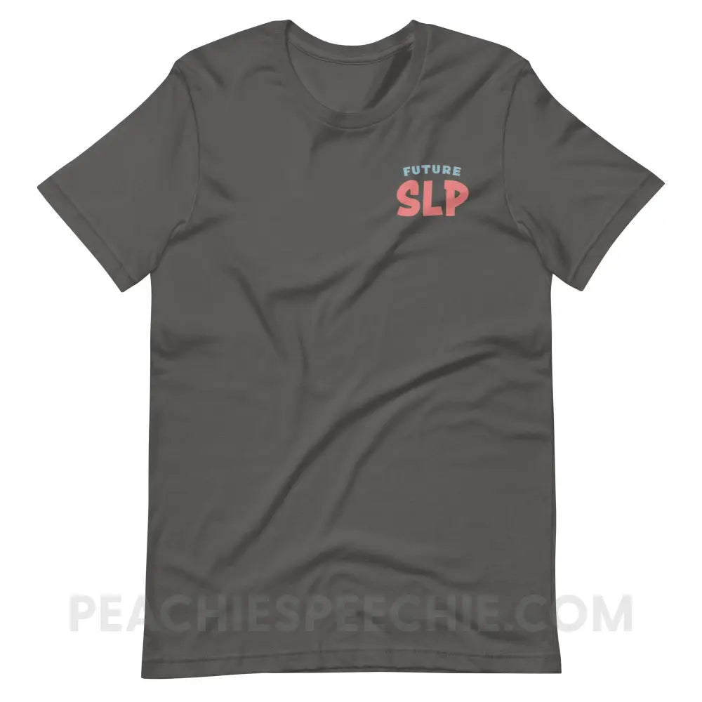 Future SLP Premium Soft Tee - Asphalt / S - T-Shirt peachiespeechie.com