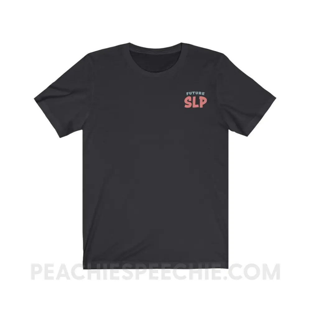 Future SLP Premium Soft Tee - Dark Grey / S T - Shirt peachiespeechie.com