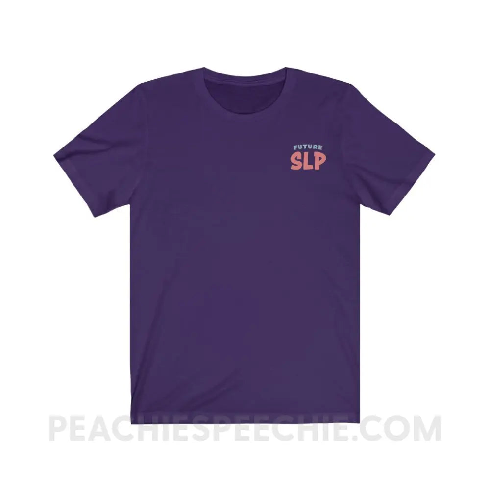 Future SLP Premium Soft Tee - Team Purple / S T - Shirt peachiespeechie.com