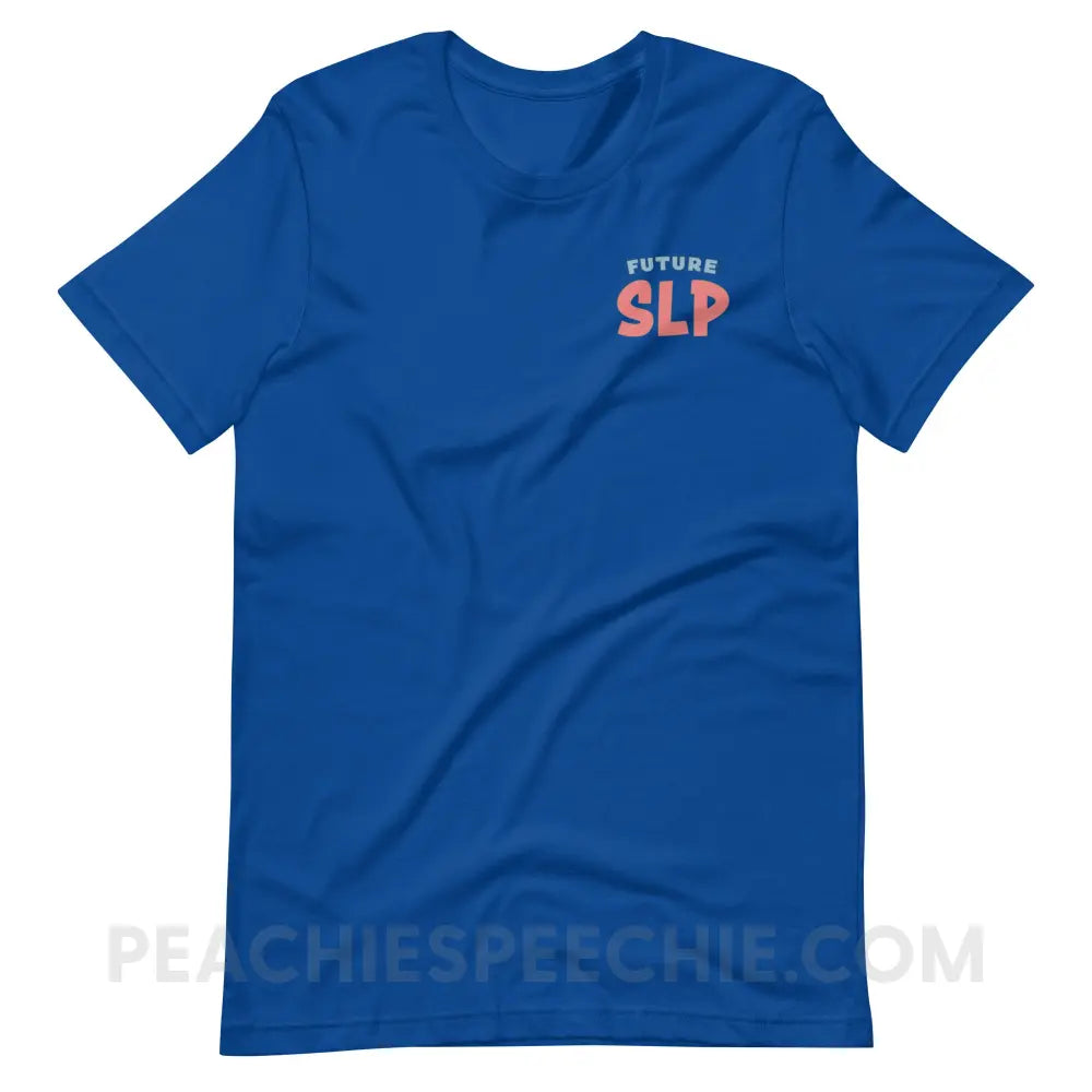 Future SLP Premium Soft Tee - True Royal / S - T-Shirt peachiespeechie.com