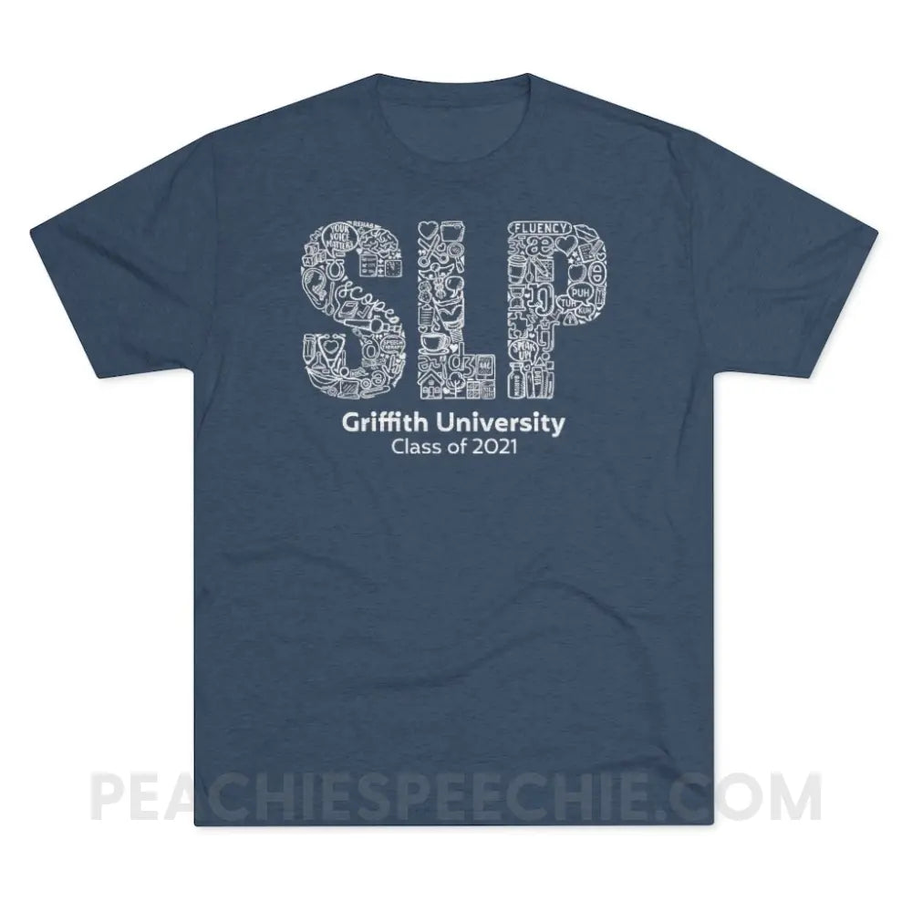 Griffith University Class of 2021 Vintage Tri-Blend - custom product peachiespeechie.com
