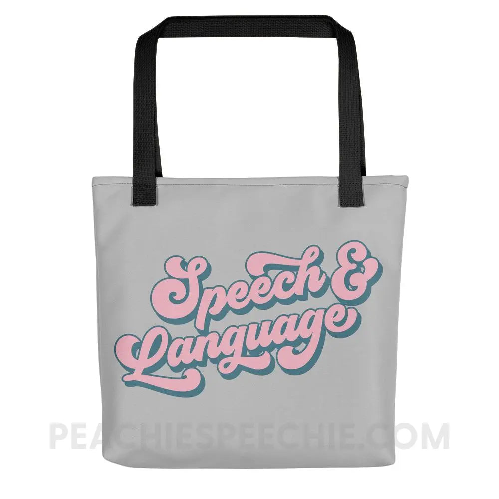 Groovy Speech & Language Tote Bag - Bags peachiespeechie.com