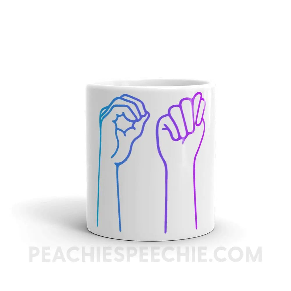OT Hands Coffee Mug - 11oz - Mugs peachiespeechie.com