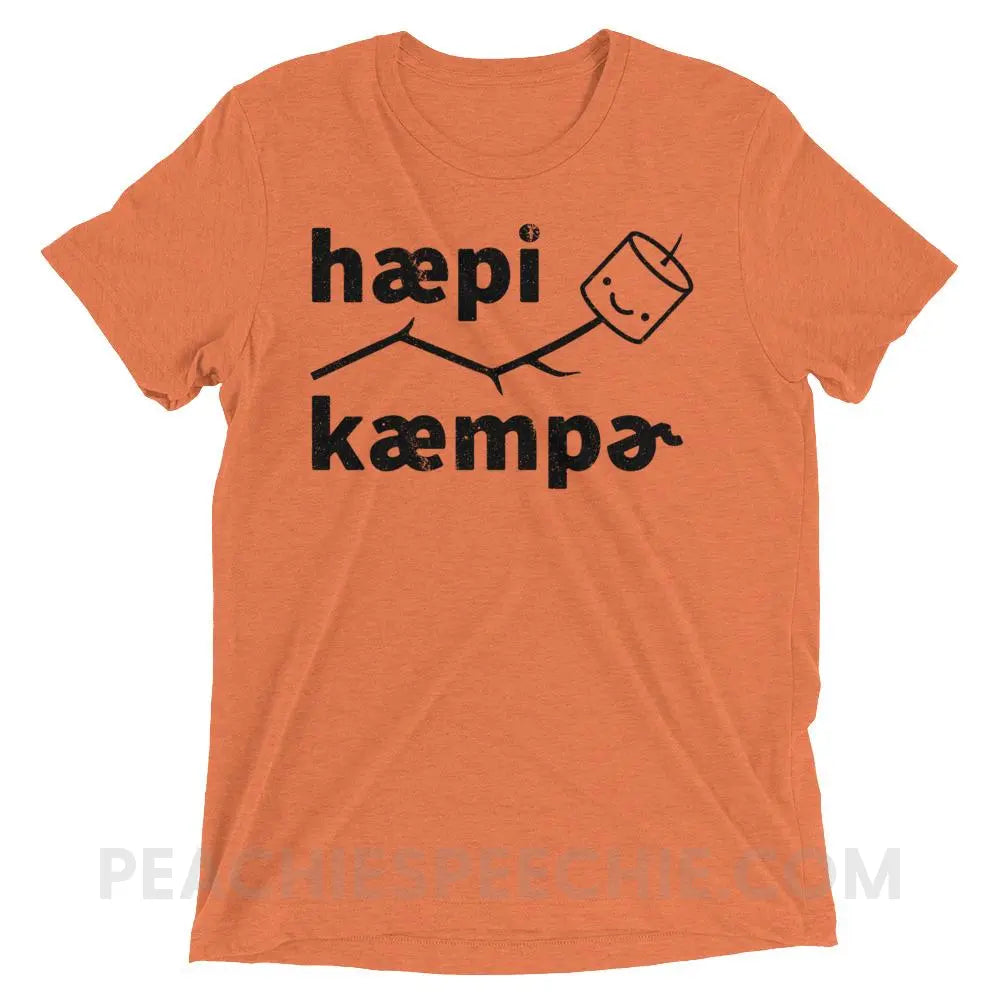 Happy Camper in IPA Tri-Blend Tee - T-Shirts & Tops peachiespeechie.com