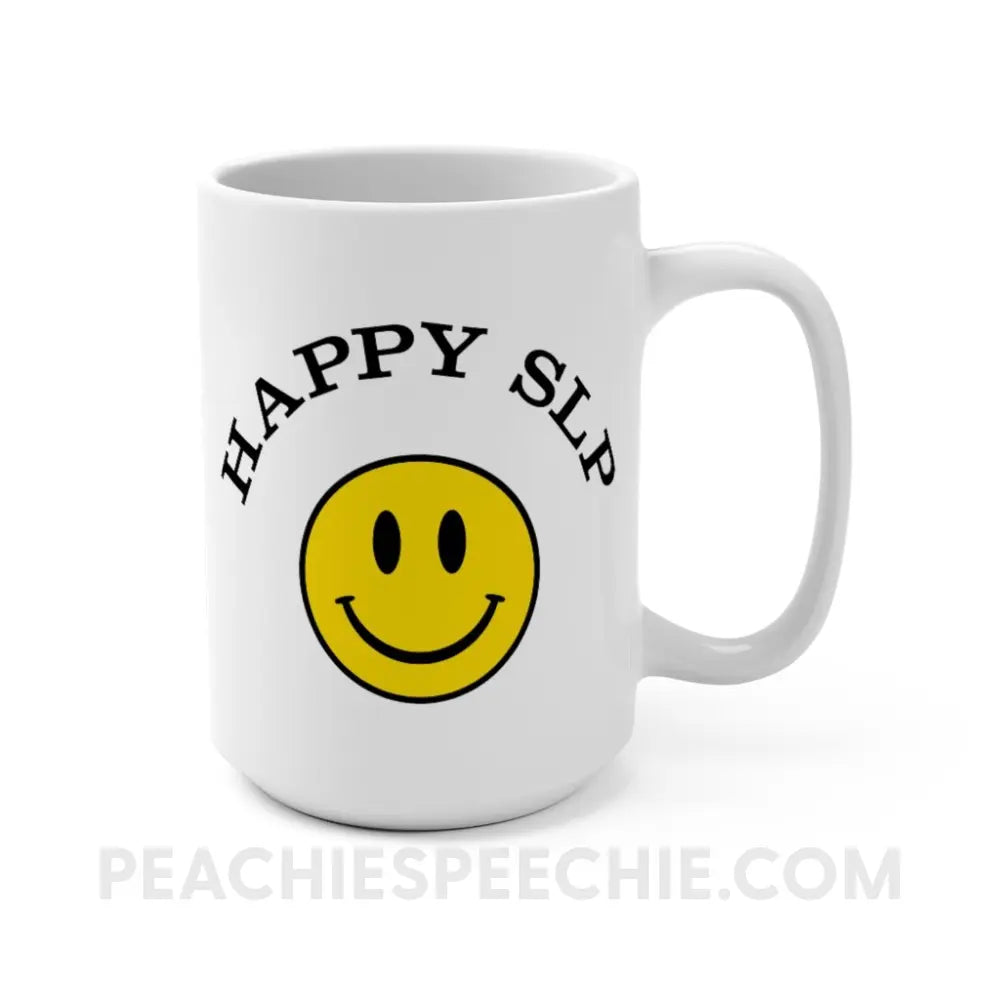 Happy SLP Coffee Mug - peachiespeechie.com