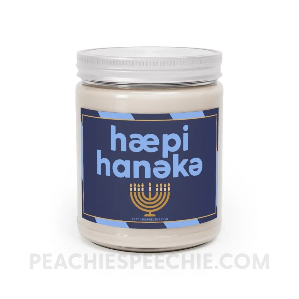 Happy Hanukkah IPA Menorah Candle - Comfort Spice - Home Decor peachiespeechie.com