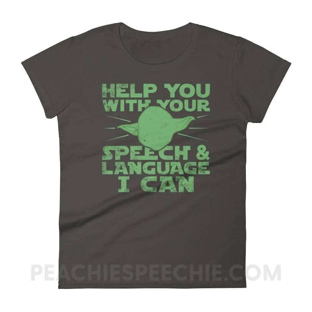 Help You I Can Women’s Trendy Tee - T-Shirts & Tops peachiespeechie.com
