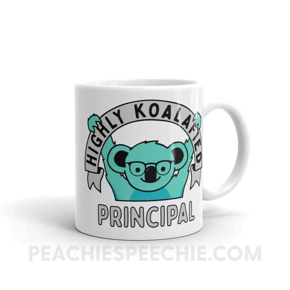 Highly Koalafied Principal Coffee Mug - 11oz - Mugs peachiespeechie.com