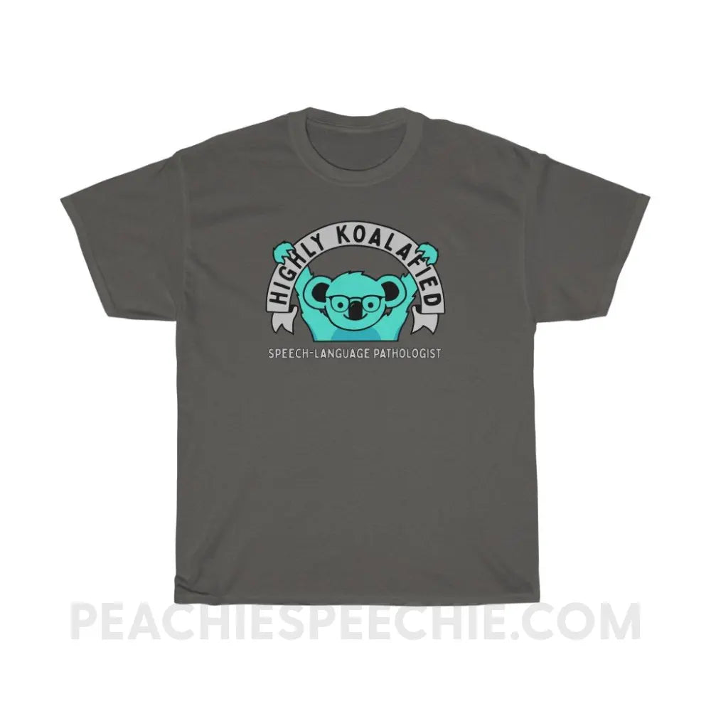 Highly Koalafied SLP Basic Tee - T-Shirts & Tops peachiespeechie.com