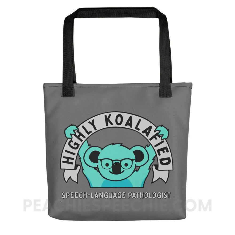 Highly Koalafied SLP Tote Bag - Bags peachiespeechie.com