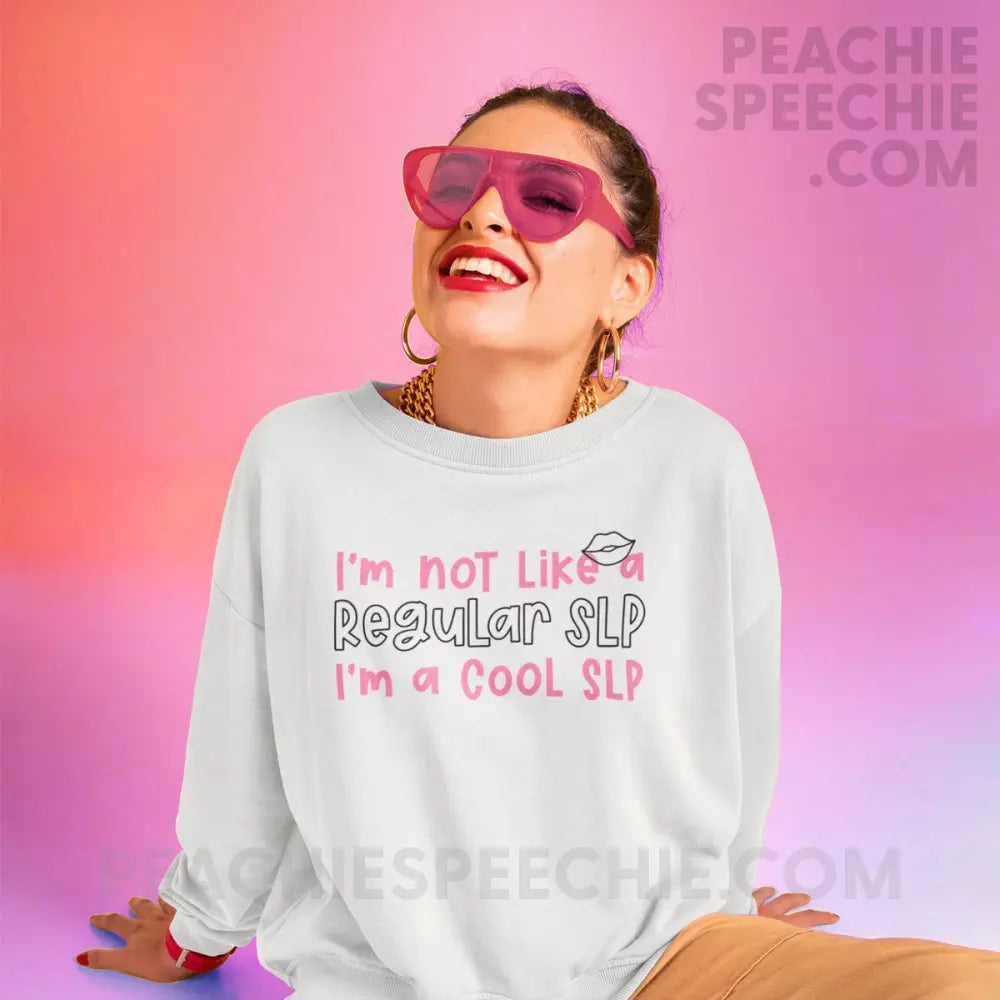 I’m A Cool SLP Classic Sweatshirt - peachiespeechie.com