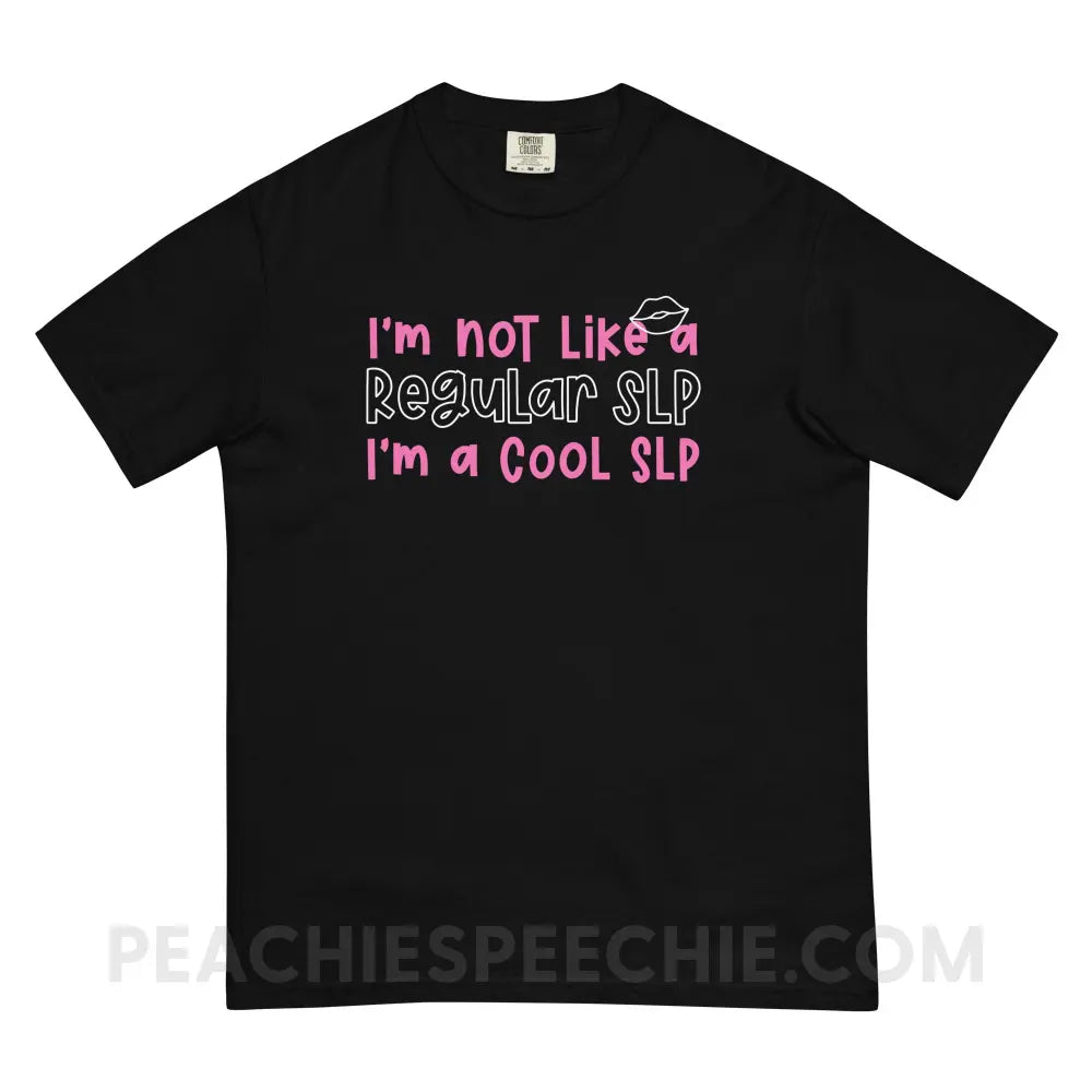 I’m A Cool SLP Comfort Colors Tee - Black / S - T-Shirt peachiespeechie.com