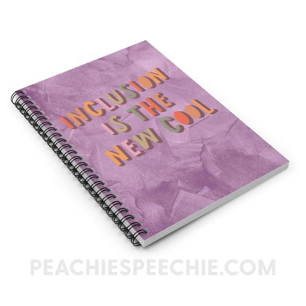 Inclusion Is The New Cool Notebook - Paper products peachiespeechie.com